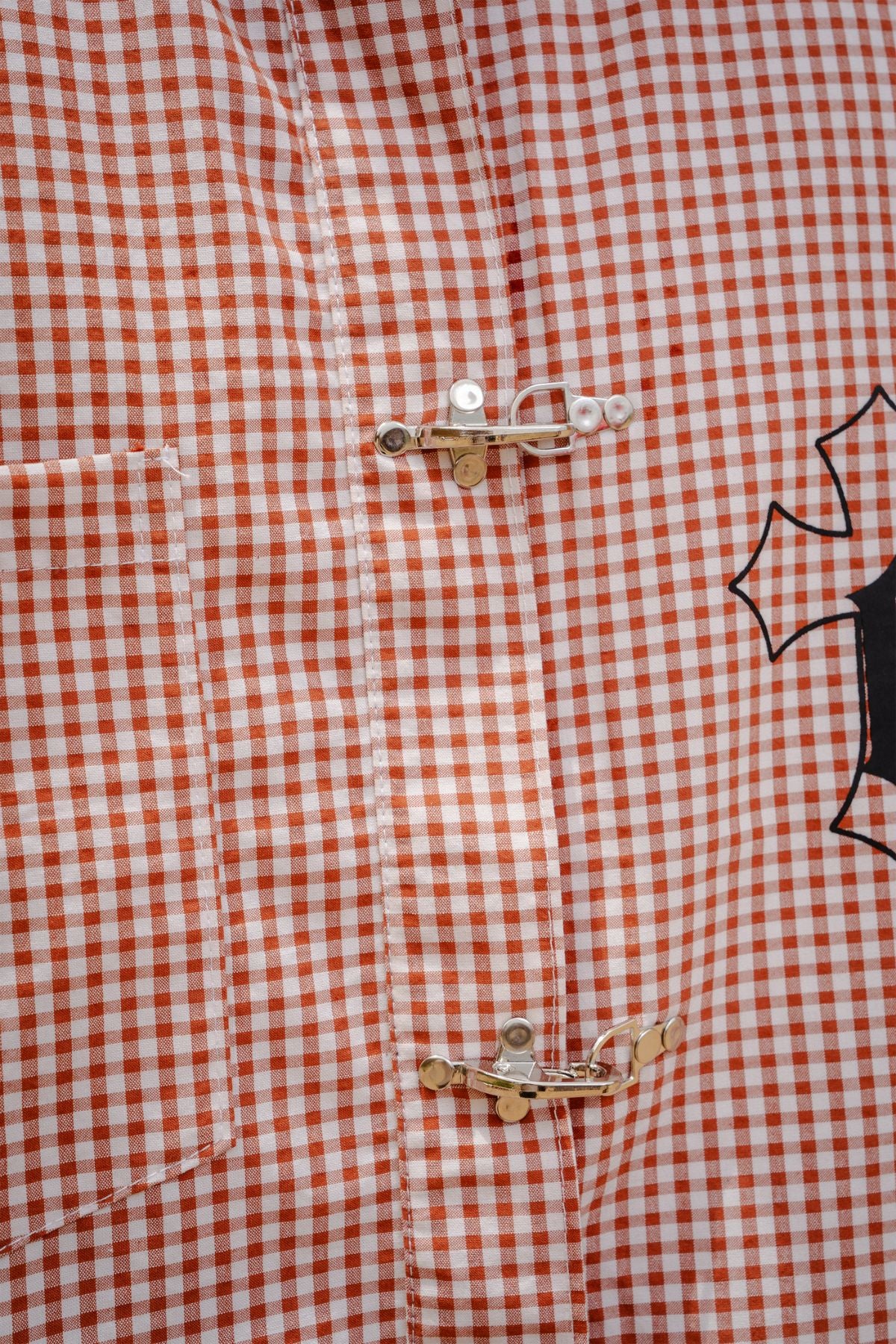 CAMISA CON ALAMARES PATCHED CROSS - Image 4