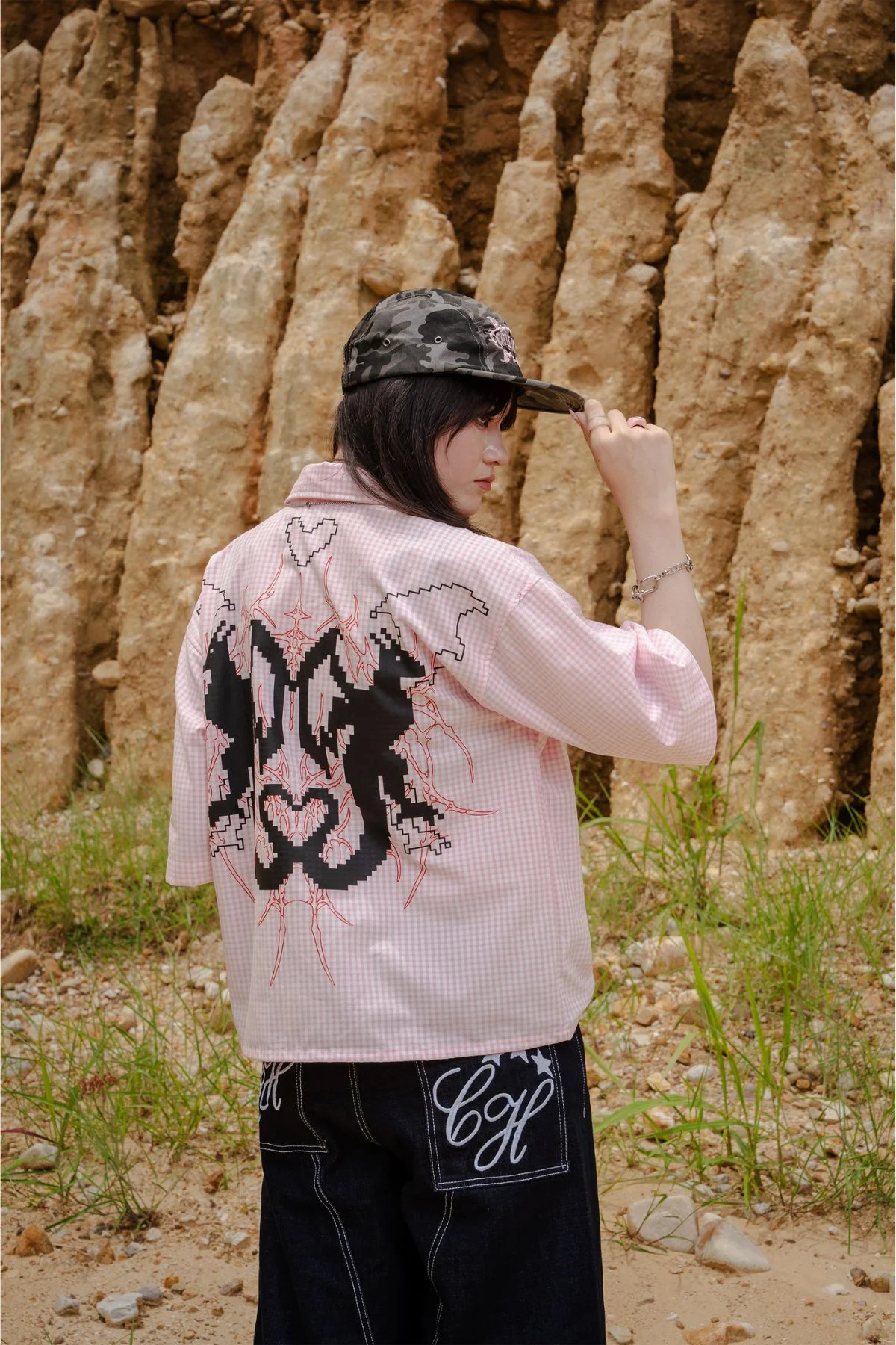 CAMISA CON ALAMARES VOW OF FLAME - Image 5