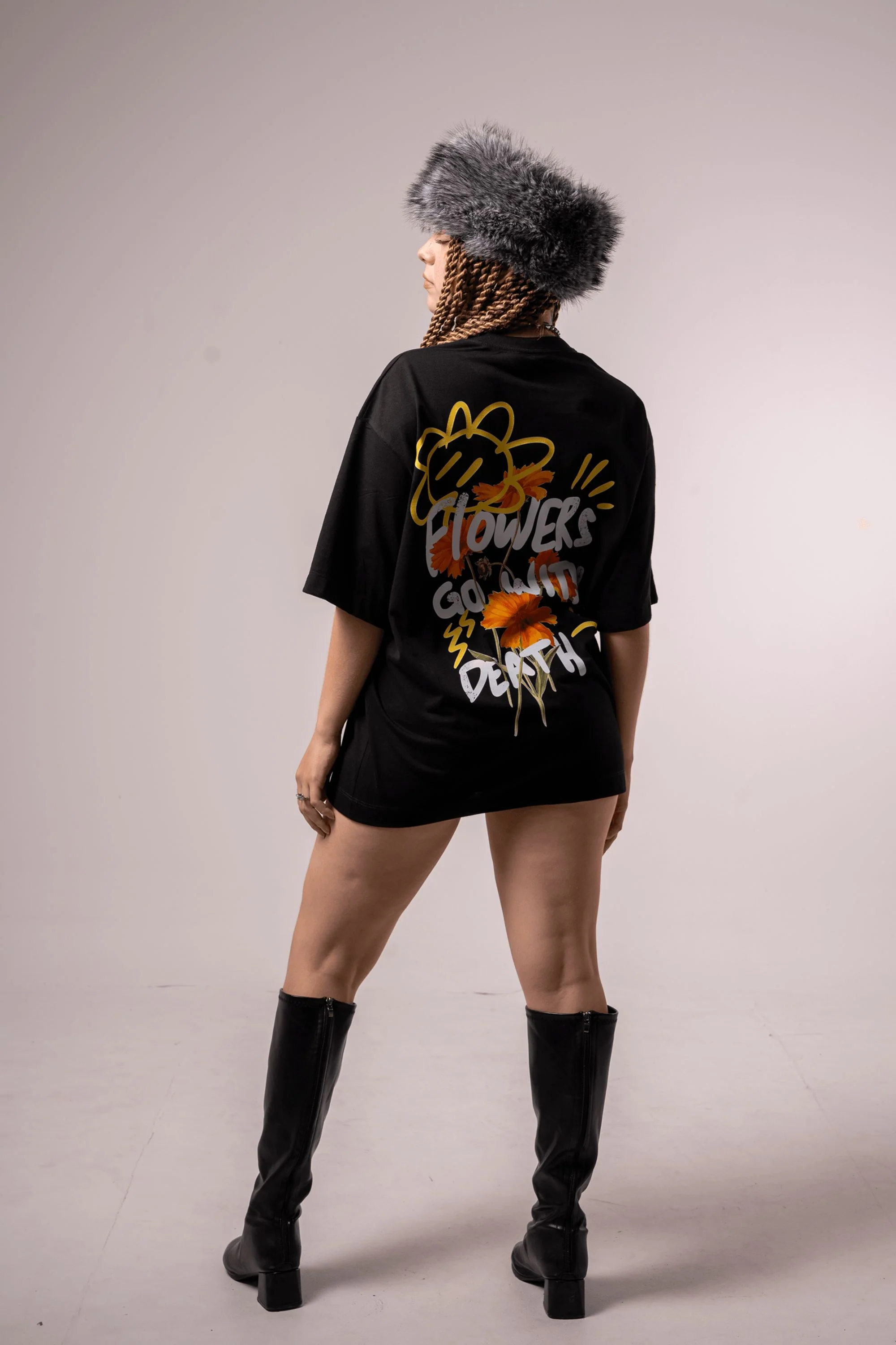 Camiseta Flowers go with death - Image 3