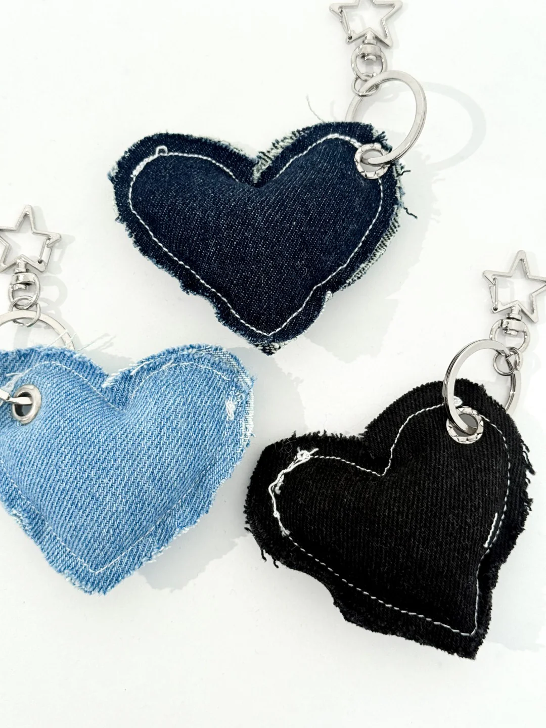 LLAVERO DENIM HEART - Image 4
